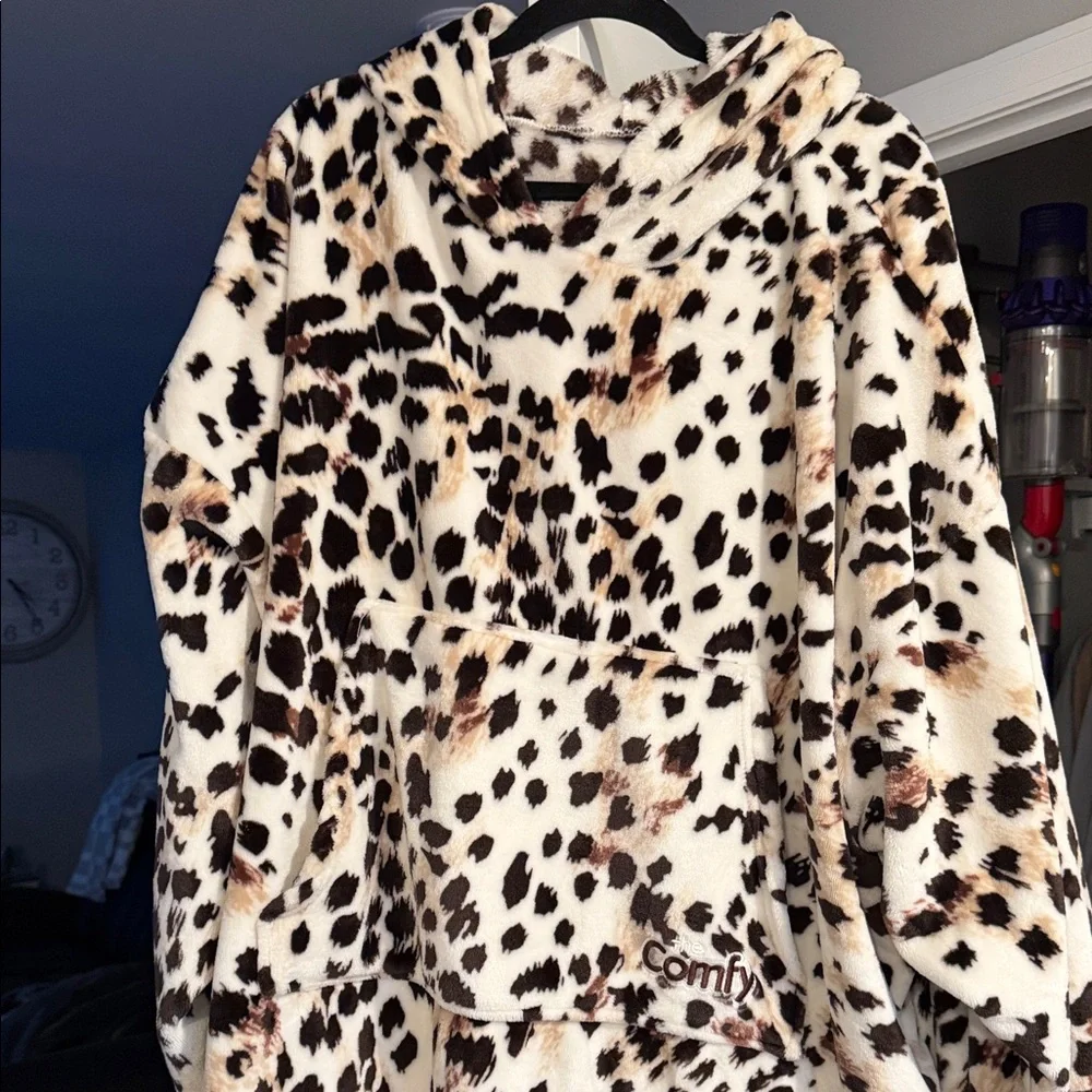 Leopard Print Women's The Comfy One Size - Picture 3 of 3